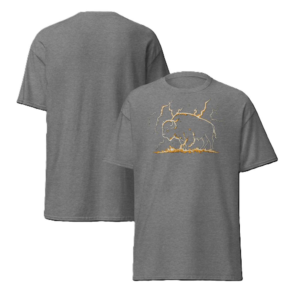 Bison Is Lightning Graphic T-Shirt - Image 2