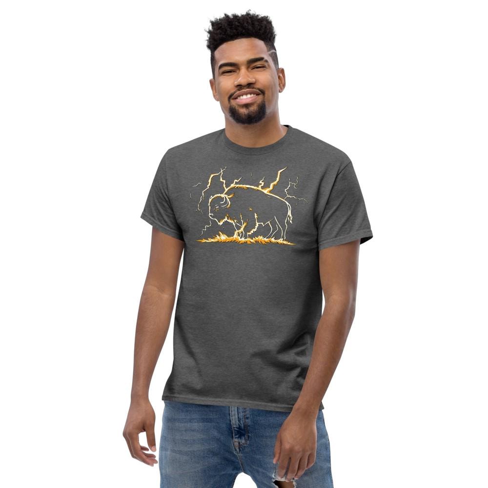 Bison Is Lightning Graphic T-Shirt - Image 3