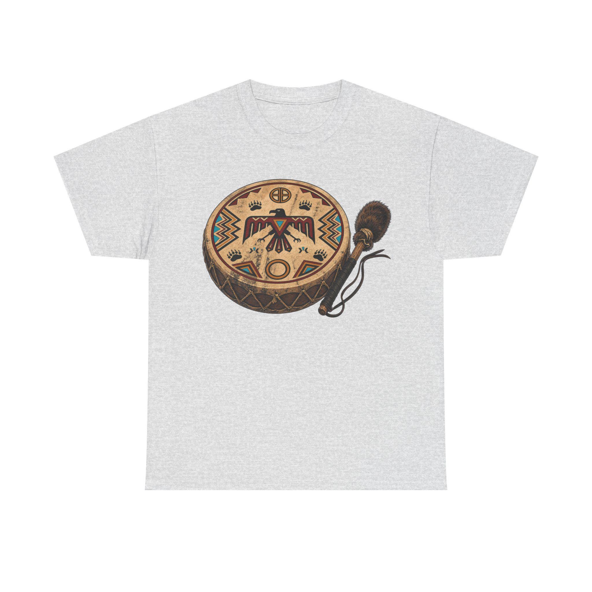 Native American Drum T-Shirt - Image 7