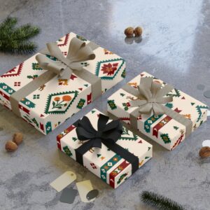 Aztec Southwestern Christmas Folk Art